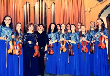Ювілейний концерт з нагоди 30-ти річчя народного ансамблю скрипалів ”Арієтта” міського палацу культури
