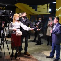 Відбувся передпрем’єрний показ кінопроекту «Різдвяні історії» , який знімали у міському палаці культури