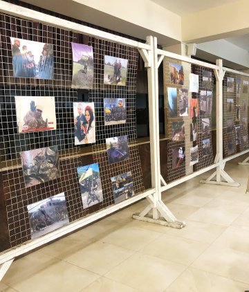 Фотовиставка «Історія боротьби за справедливість військовослужбовця національної гвардії України старшини Віталія Марківа»